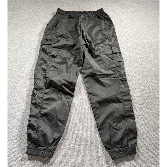 Fabletics Pants Womens XL Black Nylon Lightweight Cargo Gym Joggers Baggy - Picture 5 of 8